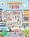 Magnet-lege-bog: I byen